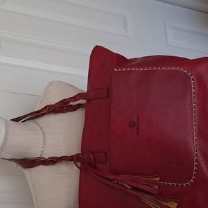 Red weimeibaige tote